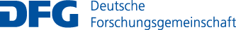 DFG: Deutsche Forschungsgemeinschaft (Logo)